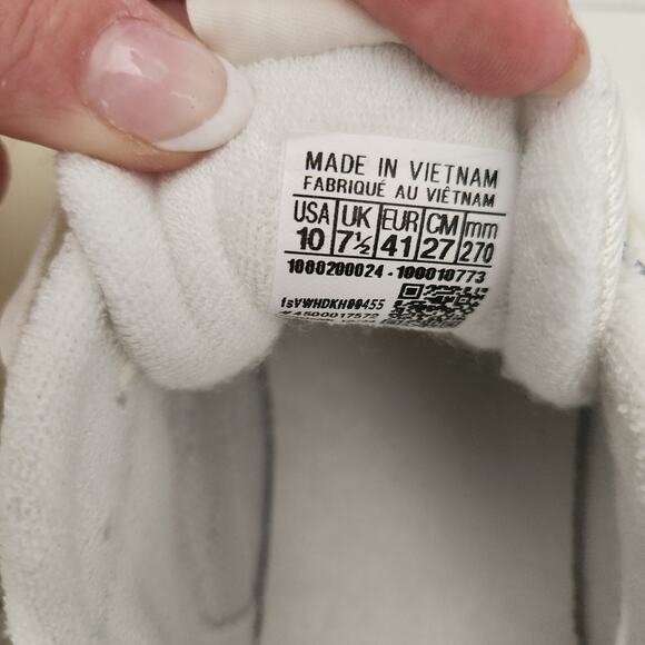 Reebok Women's Club C Double Sneaker, Chalk/Core Black, 10 - Picture 7 of 8